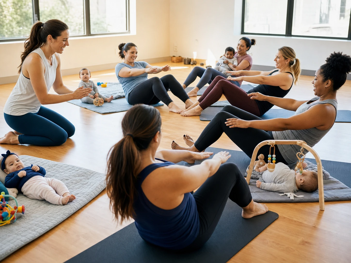 fitdankbaby® MAXI — Kurs für Krabbelkinder von 8 bis 13 Monaten